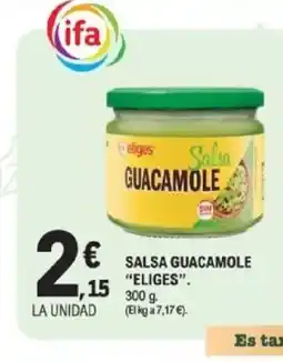 E.Leclerc ELIGES Salsa guacamole oferta