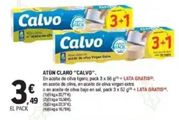 E.Leclerc CALVO Atún claro oferta