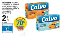 E.Leclerc CALVO Mejillones oferta