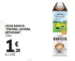 E.Leclerc CENTRAL LECHERA ASTURIANA Leche barista oferta