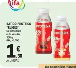 E.Leclerc ELIGES Batido proteico oferta