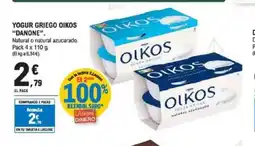 E.Leclerc DANONE Yogur griego oikos oferta