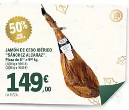 E.Leclerc SÁNCHEZ ALCARAZ Jamón de cebo ibérico oferta