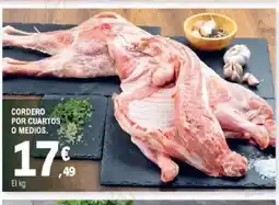E.Leclerc Cordero por cuartos o medios oferta