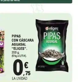 E.Leclerc ELIGES con cáscara aguasal oferta