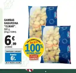 E.Leclerc ELMAR Gambas gabardina oferta