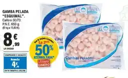 E.Leclerc ESQUIMAL Gamba pelada oferta