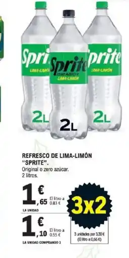 E.Leclerc SPRITE Refresco de lima-limón oferta
