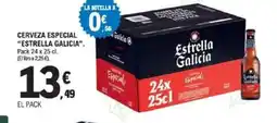 E.Leclerc ESTRELLA GALICIA Cerveza especial oferta