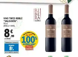 E.Leclerc VALDUBÓN Vino tinto roble oferta