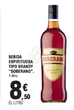 E.Leclerc SOBERANO Bebida espirituosa tipo brandy oferta