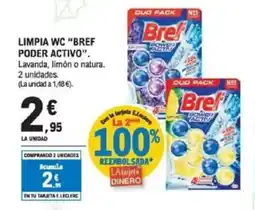 E.Leclerc BREF Limpia wc poder activo oferta