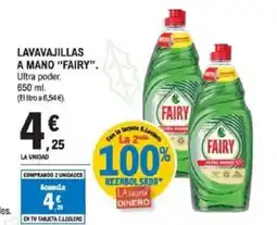 E.Leclerc FAIRY Lavavajillas a mano oferta