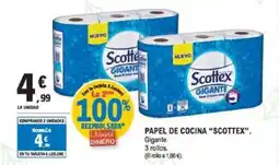 E.Leclerc SCOTTEX Papel de cocina oferta