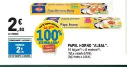 E.Leclerc ALBAL Paper horno oferta