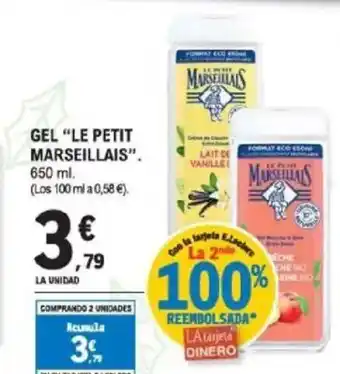 E.Leclerc LE PETIT MARSEILLAIS Gel oferta