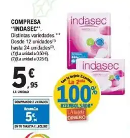 E.Leclerc INDASEC Compresa oferta