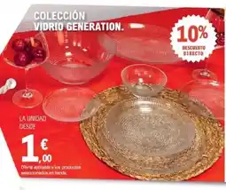 E.Leclerc Colección vidrio generation. oferta