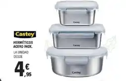 E.Leclerc CASTEY Herméticos acero inox oferta