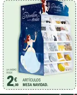 E.Leclerc Artículos mesa navidad oferta