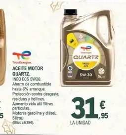 E.Leclerc Aceite motor quartz oferta