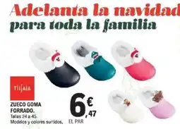 E.Leclerc Zueco goma forrado oferta