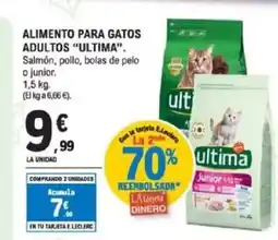 E.Leclerc ULTIMA Alimento para gatos adultos oferta