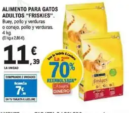 E.Leclerc FRISKIES Alimento para gatos adultos oferta