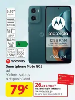 Alcampo MOTOROLA Smartphone Moto G05 oferta