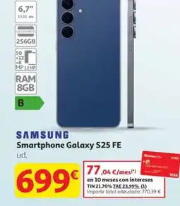 Alcampo SAMSUNG Smartphone Galaxy S25 FE oferta