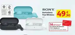 Alcampo SONY Auriculares True Wireless oferta