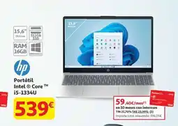 Alcampo HP Portátil Intel Core i5-1334U oferta