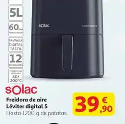 Alcampo SOLAC Freidora de aire Léviter digital 5 oferta