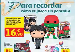 Alcampo Surtido funko de personajes superhéroes o series de tv oferta