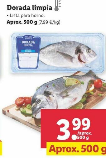 Lidl Dorada oferta