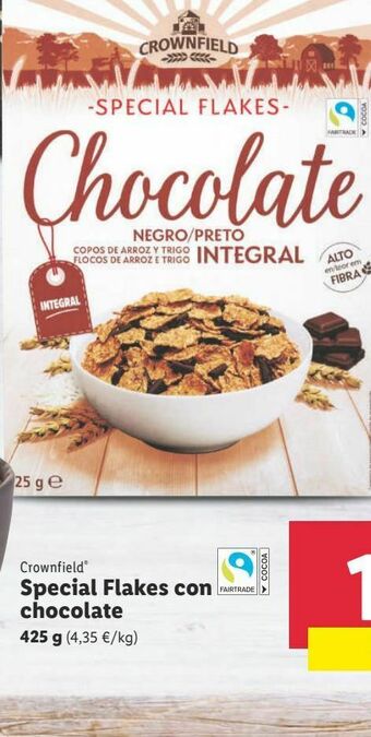 Lidl Cereales crownfield oferta