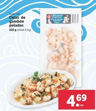 Lidl Gambas ocean sea oferta