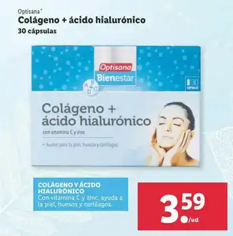 Lidl Cuidado personal optisana oferta