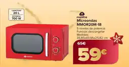 Carrefour MANDINE Microondas MMOR20M-18 oferta