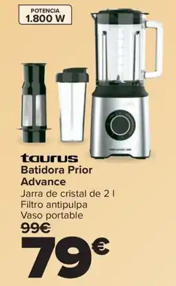 Carrefour TAURUS Batidora Prior Advance oferta