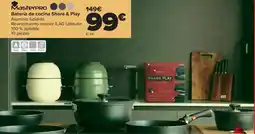 Carrefour MASTERPRO Batería de cocina Share & Play oferta