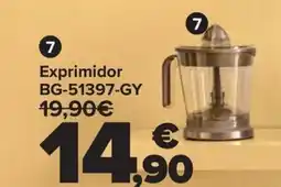 Carrefour Exprimidor BG-51397-GY oferta