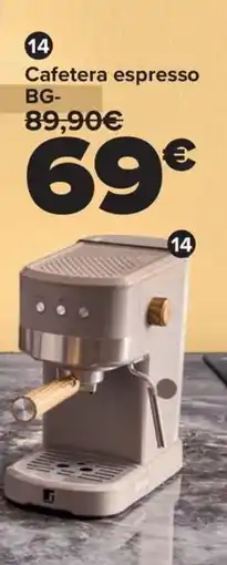 Carrefour Cafetera espresso BG- oferta