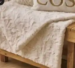 Carrefour TEX HOME Manta decorativa efecto pelo oferta