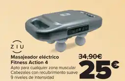Carrefour ZIU Masajeador eléctrico Fitness Action 4 oferta