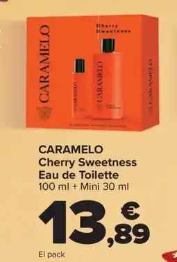 Carrefour CARAMELO Cherry Sweetness Eau de Toilette oferta