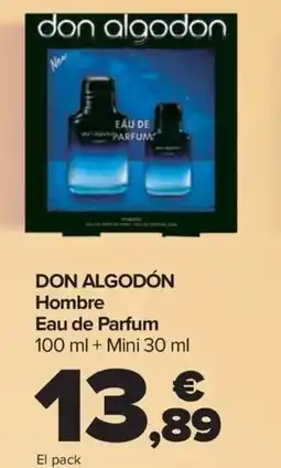 Carrefour DON ALGODÓN Hombre Eau de Parfum oferta