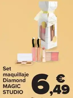 Carrefour MAGIC STUDIO Set maquillaje Diamond oferta