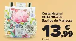 Carrefour BOTANICALS Cesta Natural Sueños de Mariposa oferta