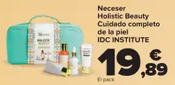 Carrefour IDC INSTITUTE Neceser Holistic Beauty Cuidado completo de la piel oferta